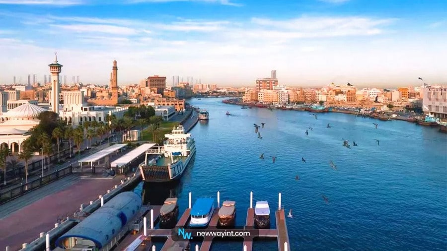  منطقه بُر دبی (Bur Dubai) از محله های ایرانی‌نشین دبی