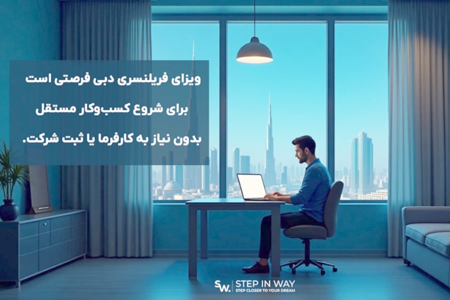 ویزای فریلسنری دبی برای کسب و کار