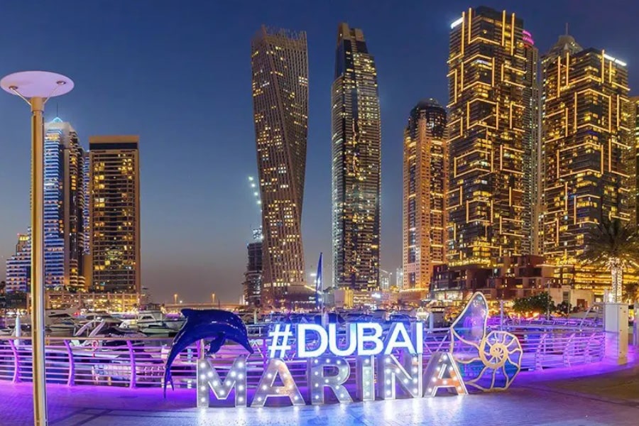 دبی مارینا (Dubai Marina) از بهترین محله های ایرانی در دبی