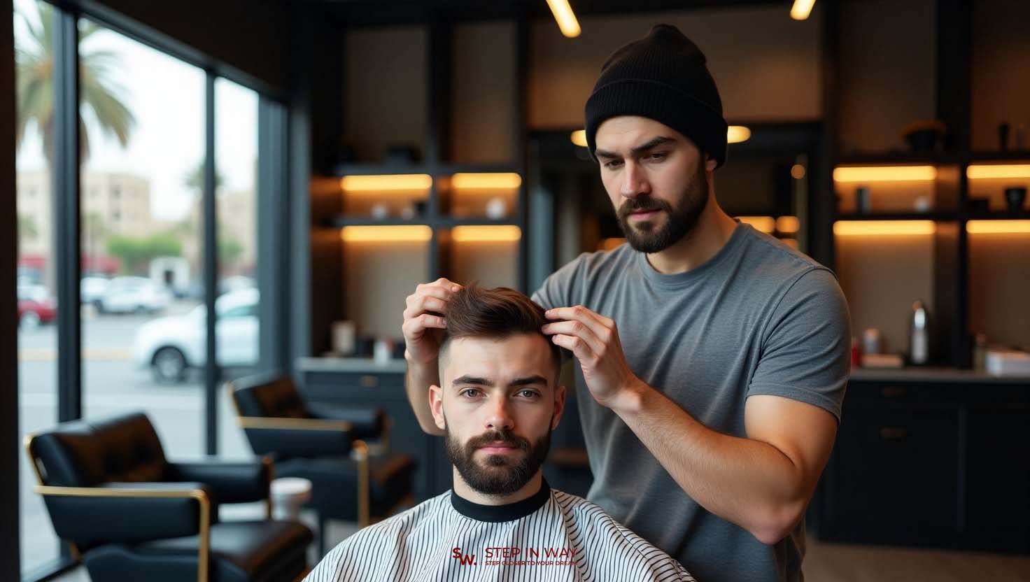 بازار کار آرایشگران مرد در دبی