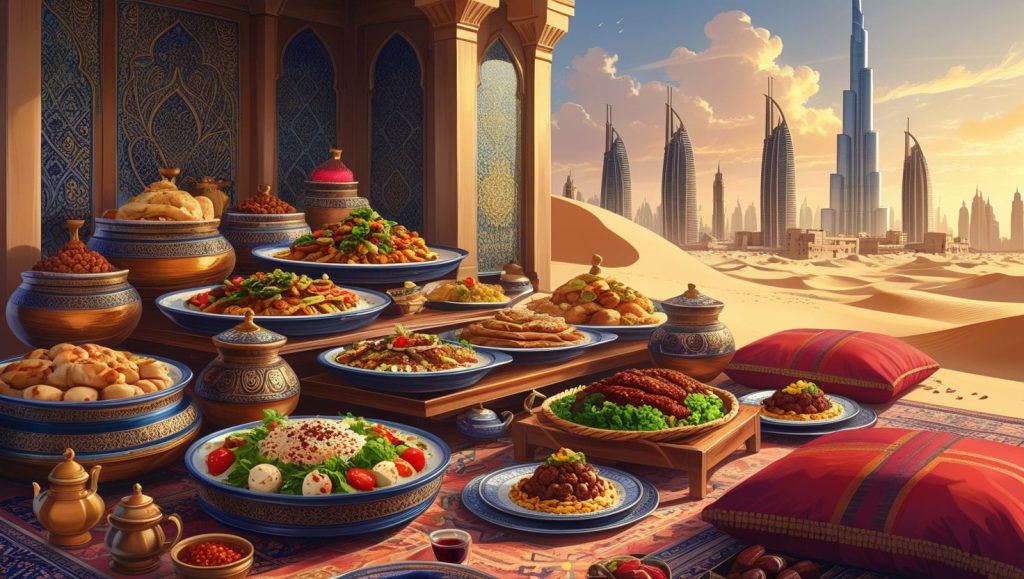 بهترین غذاهای سنتی دبی و امارات ( راهنمای کامل طعم اصیل عربی)